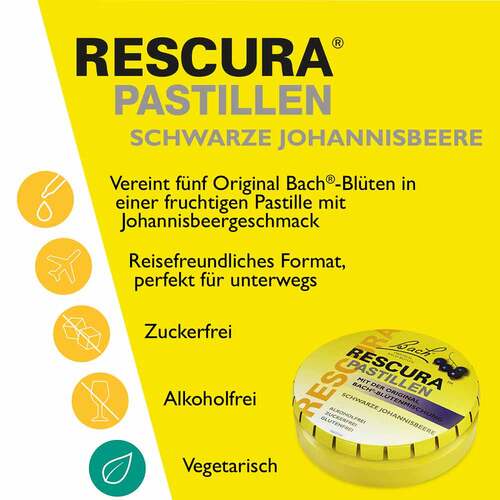 Bachbl&uuml;ten Original Rescura Past.schwarz Johannisb. - 2