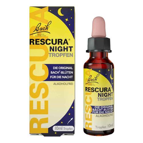 Bachbl&uuml;ten Original Rescura Night Tropfen alk.frei - 1