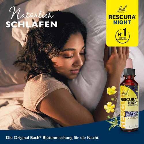 Bachbl&uuml;ten Original Rescura Night Tropfen alk.frei - 4