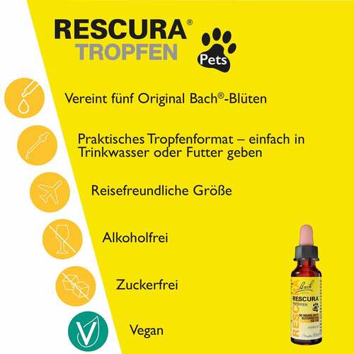 Bachbl&uuml;ten Original Rescura Pets Tro.alk.frei vet. (f&uuml;r Tiere) - 2