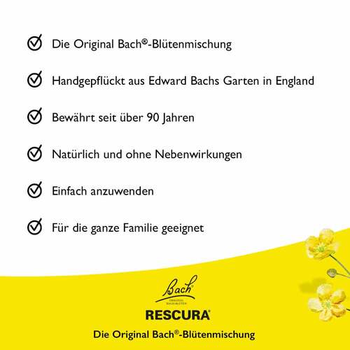 Bachbl&uuml;ten Original Rescura Pets Tro.alk.frei vet. (f&uuml;r Tiere) - 3