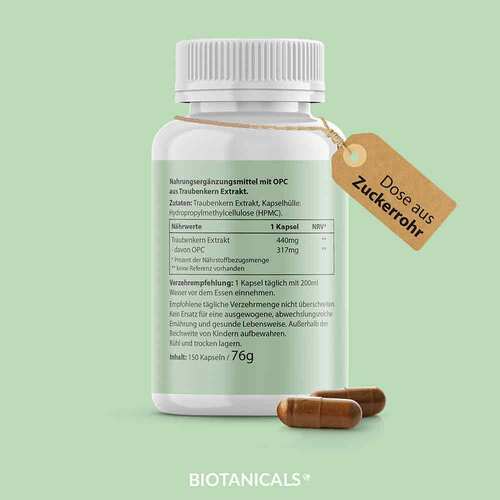 Biotanicals Opc Traubenkernextrakt Kapseln - 3