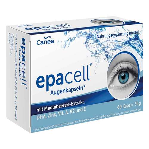 Epacell Augenkapseln mit Maquibeere Dha + Epa - 1