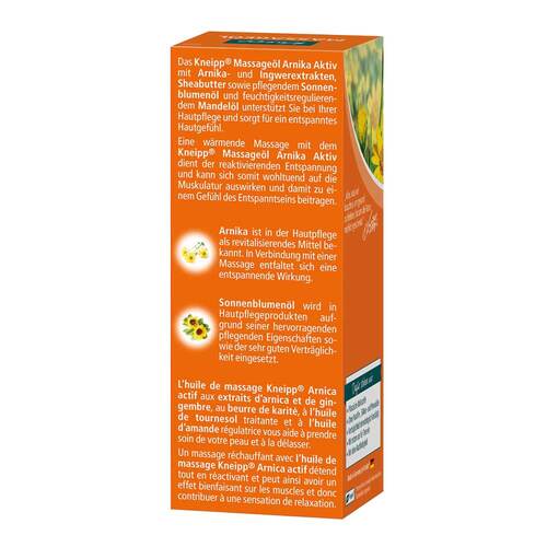 KNEIPP Massage&ouml;l Arnika Aktiv - 2