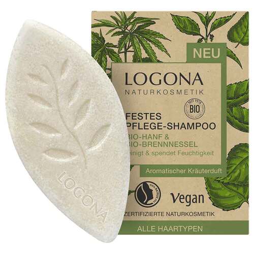 Logona Festes Pflege-Shampoo Bio-Hanf&Bio-Brennness. - 1