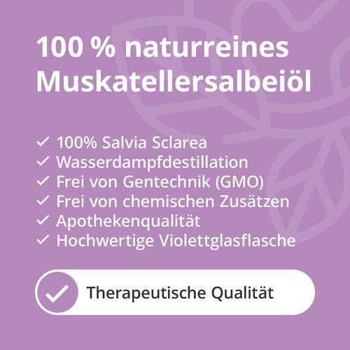 Muskatellersalbei&ouml;l naturrein &auml;therisch - 2