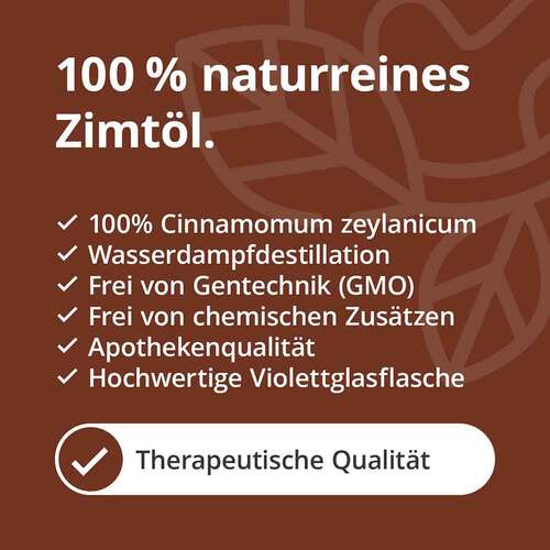 Zimt&ouml;l naturrein &auml;therisch - 2