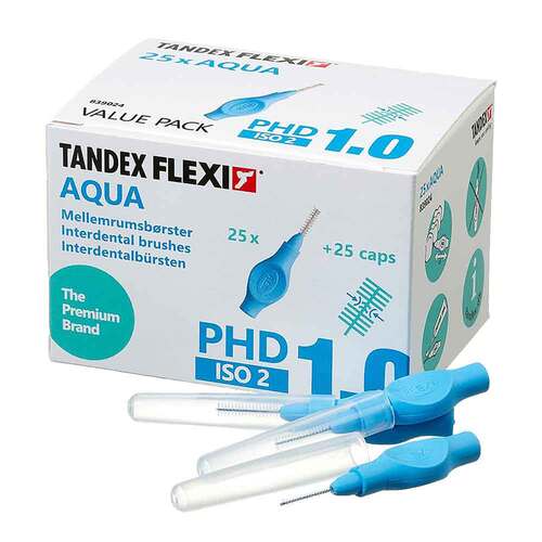 Tandex Flexi Interdentalb&uuml;rste Phd 1.0 / Iso 2 aqua - 1