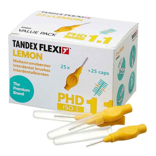 Tandex Flexi Interdentalb&uuml;rste Phd 1.1 / Iso 3 lemon - 1