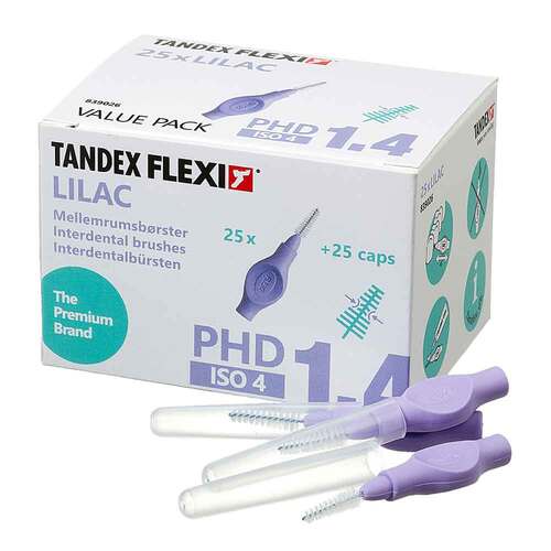Tandex Flexi Interdentalb&uuml;rste Phd 1.4 / Iso 4 lilac - 1