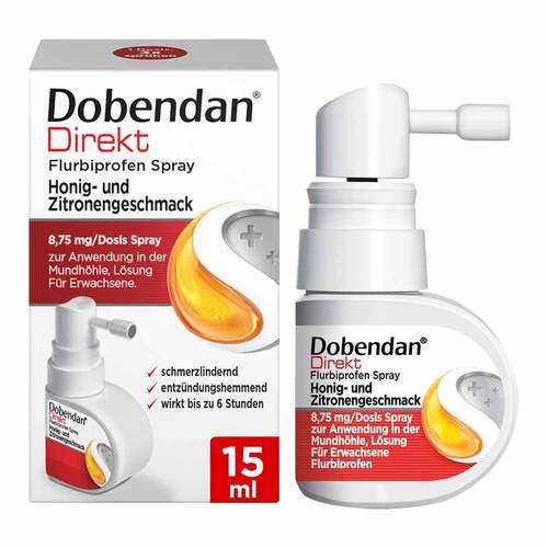 Dobendan Direkt Flurbiprofen Spray Honig &amp; Zitrone - 1