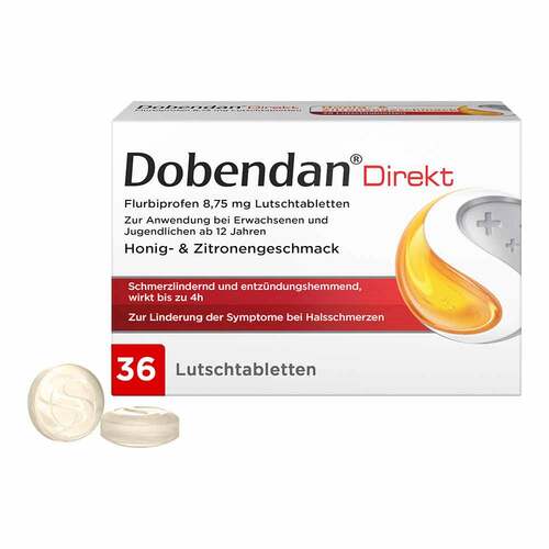 Dobendan Direkt Flurbiprofen 8,75 mg Lutschtabletten  - 1