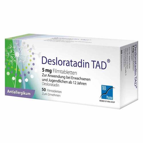 Desloratadin Tad 5 mg Filmtabletten - 1