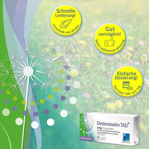 Desloratadin Tad 5 mg Filmtabletten - 3