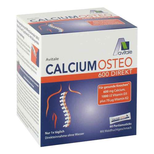 Calcium Osteo 600 Direkt Portionssticks - 1