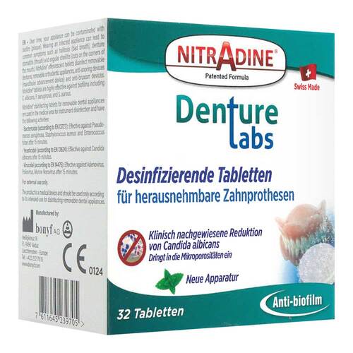 NITRADINE Denture Tabletten - 1