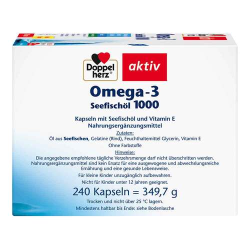 Doppelherz Omega-3 Seefisch&ouml;l 1000 Kapseln - 2