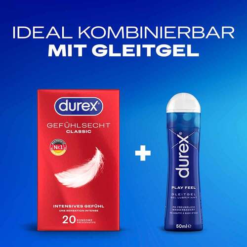 Durex Gef&uuml;hlsecht classic Kondome - 3