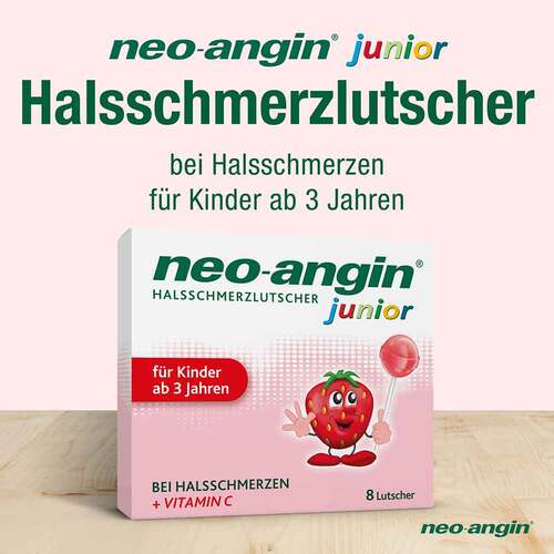Neo-Angin junior Halsschmerzlutscher - 8