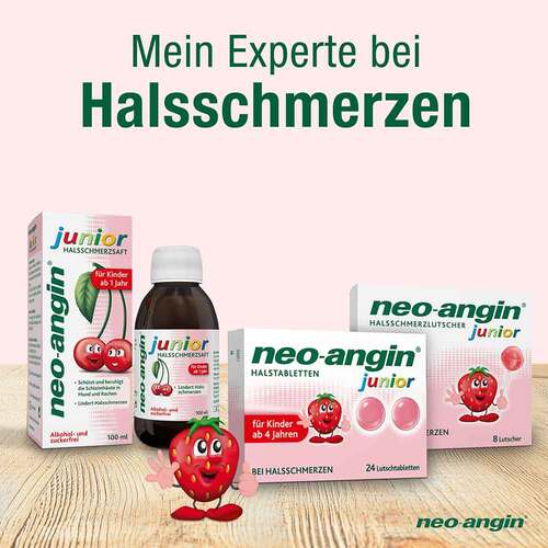 Neo-Angin junior Halstabletten - 9