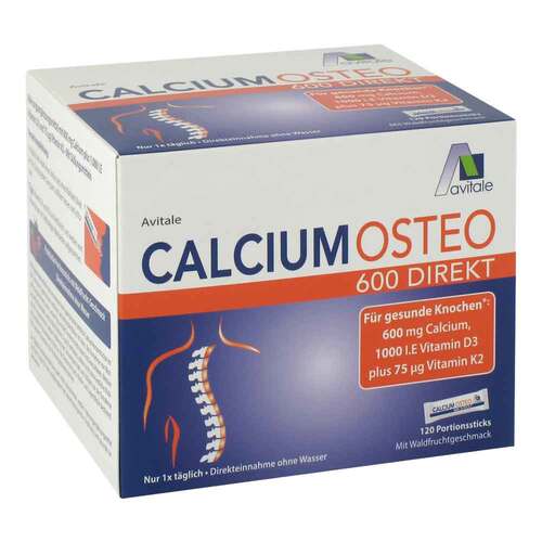 Calcium Osteo 600 Direkt Portionssticks - 1