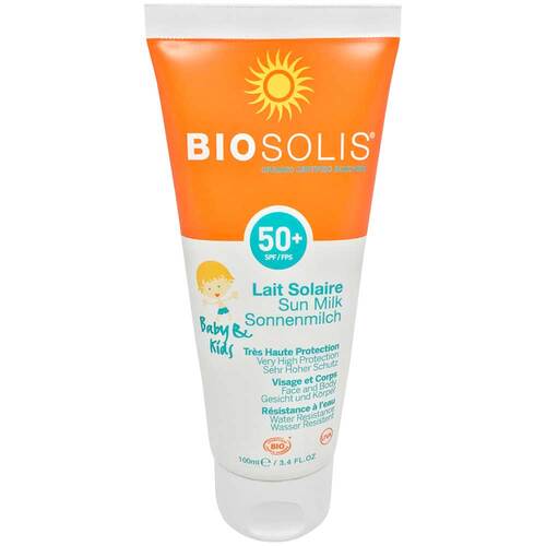 Bio Sonnenmilch Baby &amp; Kids Lsf 50 + Biosolis - 1