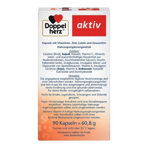 Doppelherz Augen Vital Sehkraft aktiv Kapseln - 3