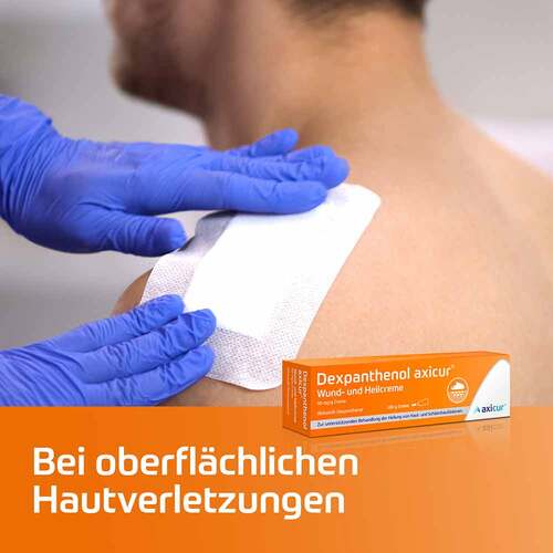 Dexpanthenol axicur Wund- und Heilcreme 50 mg / g - 2