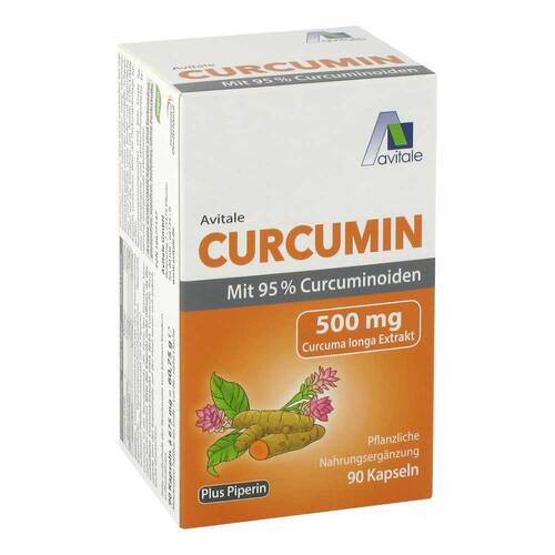 Curcumin 500 mg 95% Curcuminoide + Piperin Kapseln - 1