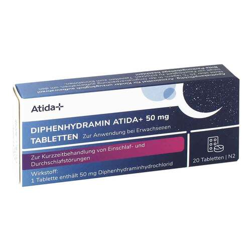 Diphenhydramin Atida + 50 mg Tabletten - 3