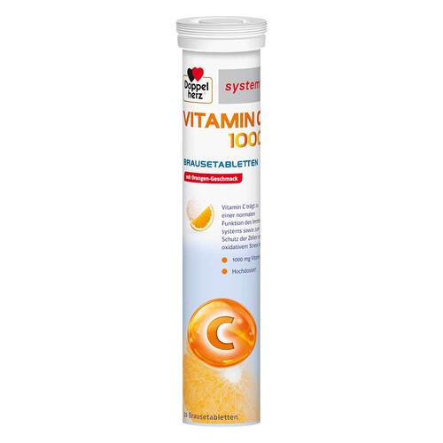 Doppelherz Vitamin C 1000 system Brausetabletten - 1