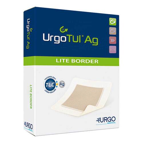 URGOT&Uuml;L Lite Border 8x8 cm Verband - 1