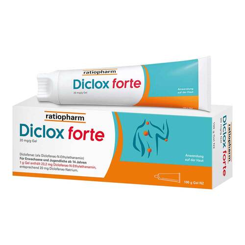 Diclox forte 20 mg / g Gel - 1