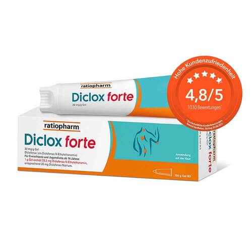 Diclox forte 20 mg / g Gel - 2