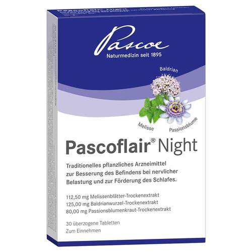 Pascoflair Night &uuml;berzogene Tabletten - 1
