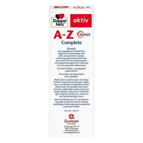 Doppelherz A-Z Complete Depot Tabletten - 2