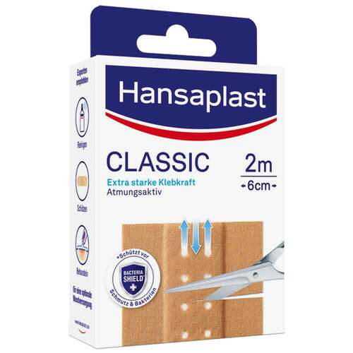 Hansaplast Classic Pflaster 6 cmx2 m - 3