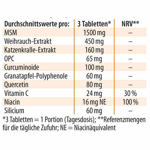 Boswellia Msm forte Dr.Jacob's Tabletten - 2