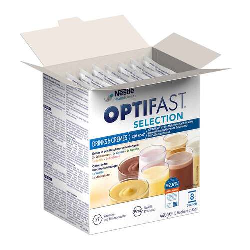 Optifast Selection Drinks &amp; Cremes Pulver - 2