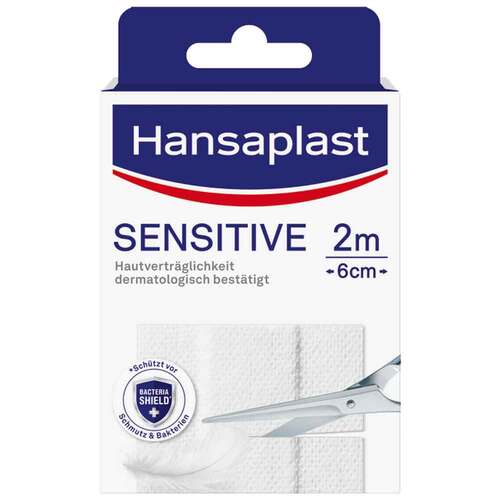 Hansaplast Sensitive Pflaster hypoallergen 6 cmx2 m - 1