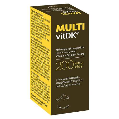Multivitdk L&ouml;sung Vitamin D3 + K2 - 2