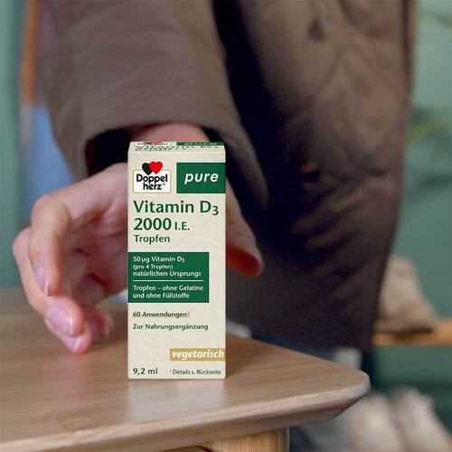 Doppelherz Vitamin D3 2000 I.E. pure Tropfen - 4