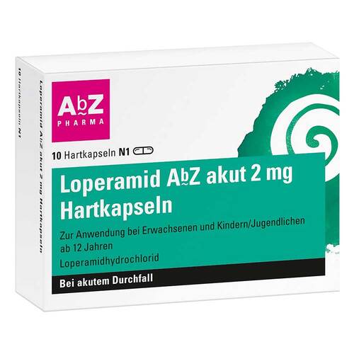 Loperamid Abz akut 2 mg Hartkapseln - 1