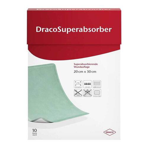 DRACOSUPERABSORBER 20x30 cm Wundauflage - 1
