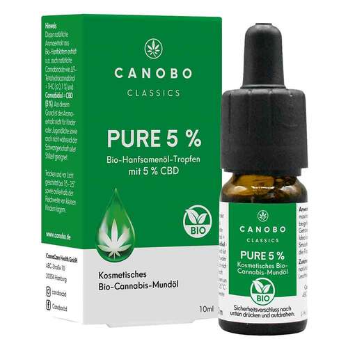 CANOBO Pure 5% CBD Tropfen - 1