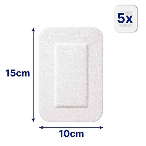 Hansaplast Sensitive Wundverband steril 10x15 cm - 2