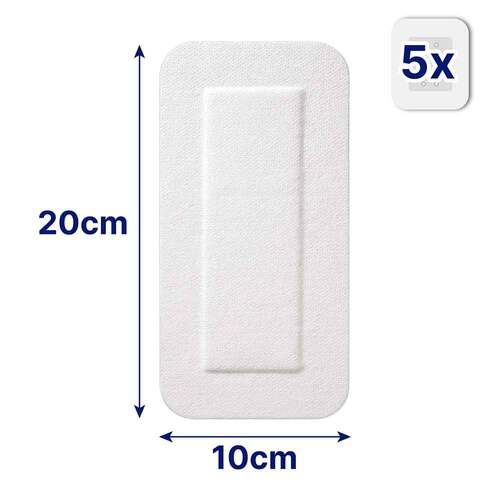 Hansaplast Sensitive Wundverband steril 10x20 cm - 2