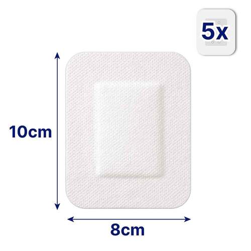Hansaplast Sensitive Wundverband steril 8x10 cm - 2