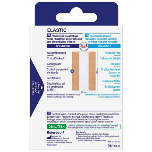 Hansaplast Elastic Pflaster 6 cmx1 m - 2