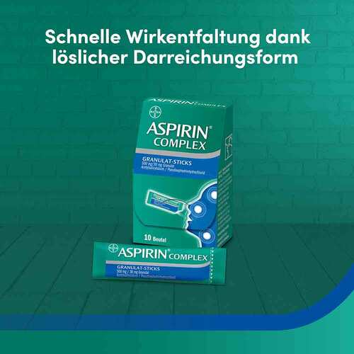 Aspirin Complex Granulat-Sticks 500 mg / 30 mg - 7